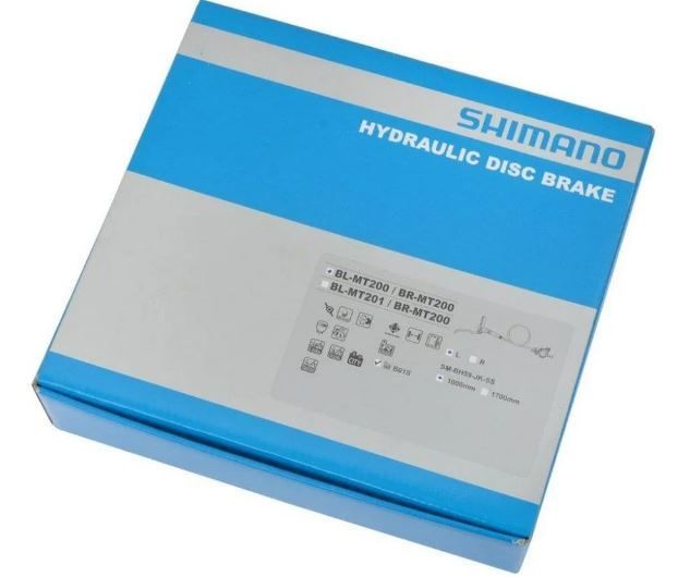 SHIMANO FREN SETİ (Kit) BR MT200KIT MT200 Sol / 1000mm(siyah)